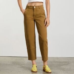 Everlane Khaki Utility Barrel Pant